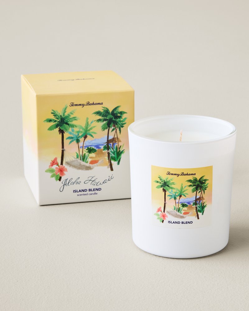 Destination Hawaii Island Blend 5-oz. 2-Wick Candle - White