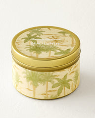 Beach Linen 6-oz. Travel Candle Tin - Gold