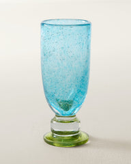 7.1-oz. Bubble Mimosa Glass - Blue