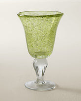 10.8-oz. Bubble Wine Glass - Green