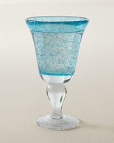 10.8-oz. Bubble Wine Glass - Blue