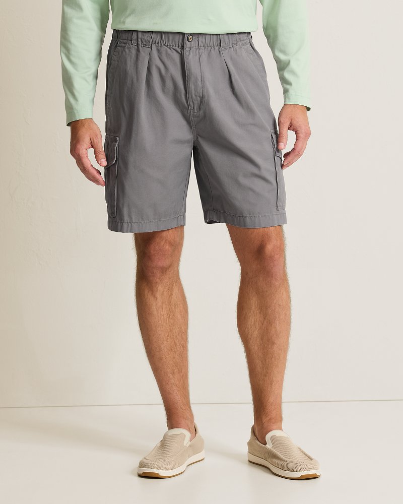 Bahama Survivor E-Waist 8-Inch Shorts - Fog Grey