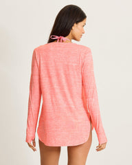 Relaxed Rash Guard - Paradise Coral