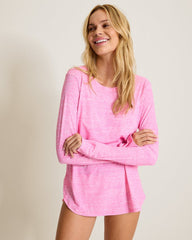 Relaxed Rash Guard - Preppy Pink