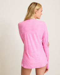 Relaxed Rash Guard - Preppy Pink