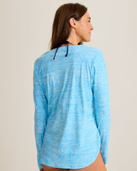 Relaxed Rash Guard - Ocean Jewel