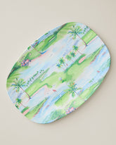 Tommy Bahama x Mariposa Golf Course Platter - Multicolor