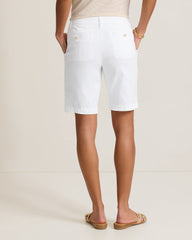 Boracay Chino Bermuda 10-Inch Shorts - White