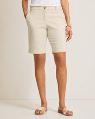 Boracay Chino Bermuda 10-Inch Shorts - Khaki Sand