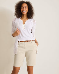 Boracay Chino Bermuda 10-Inch Shorts - Khaki Sand