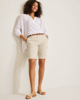 Boracay Chino Bermuda 10-Inch Shorts - Khaki Sand