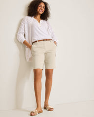 Boracay Chino Bermuda 10-Inch Shorts - Khaki Sand