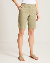 Boracay Chino Bermuda 10-Inch Shorts - Sea Clay