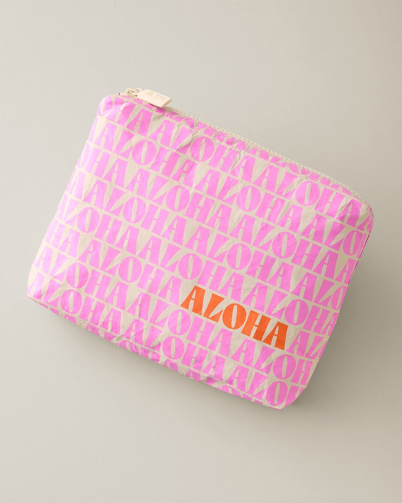 Aloha Collection Nui Small Pouch - Fruit Punch/Sandstone