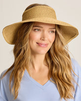 Roll-Up Packable Visor - Coffee