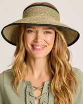 Packable Ultra-Braid Visor - Black Multi