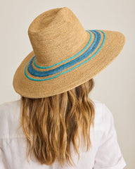 Viola Crochet Raffia Hat - Nocturnal