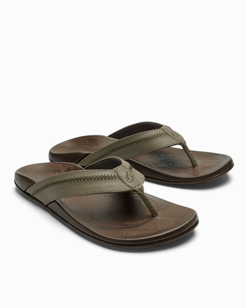 Men's OluKai Hiapo Sandals - Clay