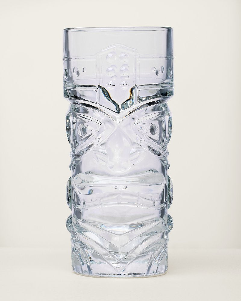Viski Crystal Tiki 14-oz. Glasses - Set of 2 - Clear