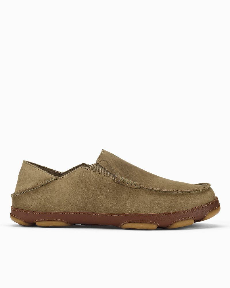 Men's OluKai Moloā Slip-On Shoes - Clay
