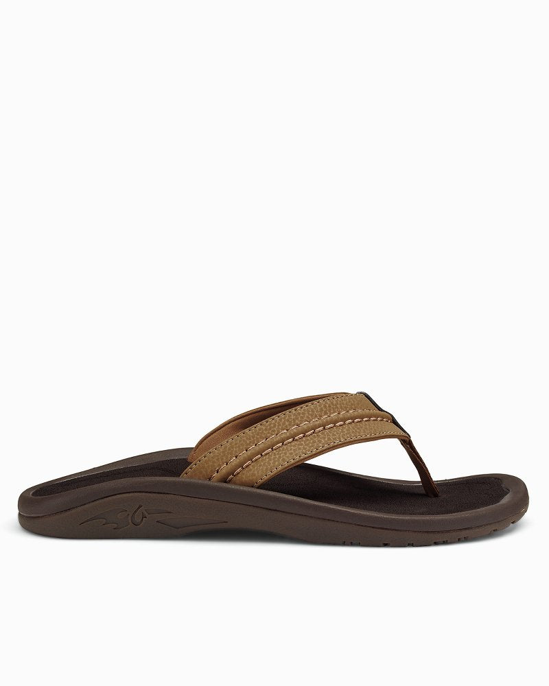 Men's OluKai Hokua Sandals - Tan