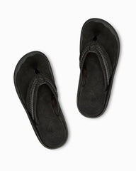 Men's OluKai Hokua Sandals - Black