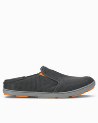 Men's OluKai Nohea Mesh Slip-On Shoes - Dark Shadow