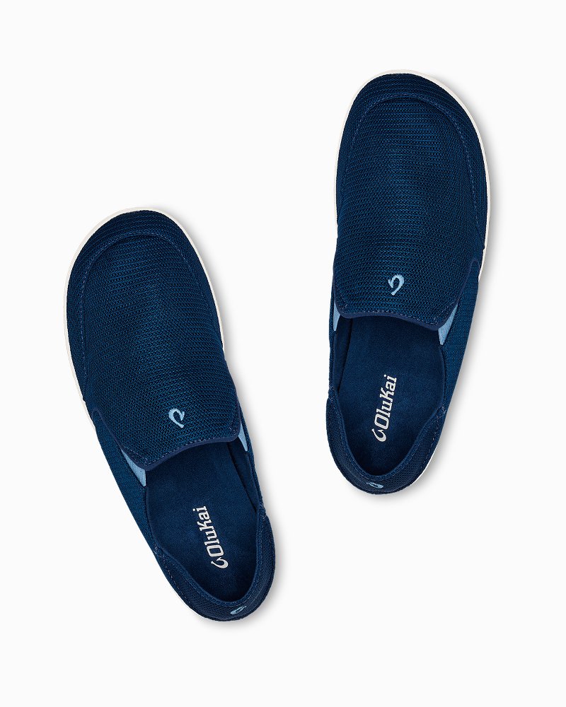 Men's OluKai Nohea Mesh Slip-On Shoes - Moonlit Ocean