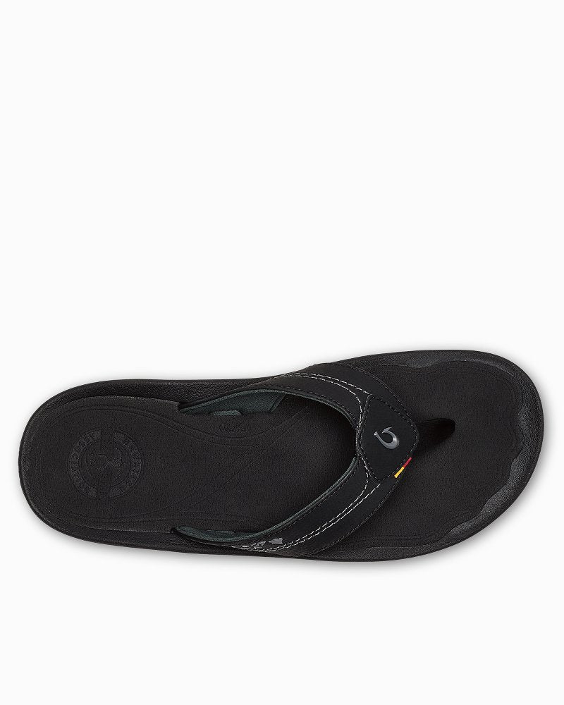 Men's OluKai Kīpī Sandals - Black
