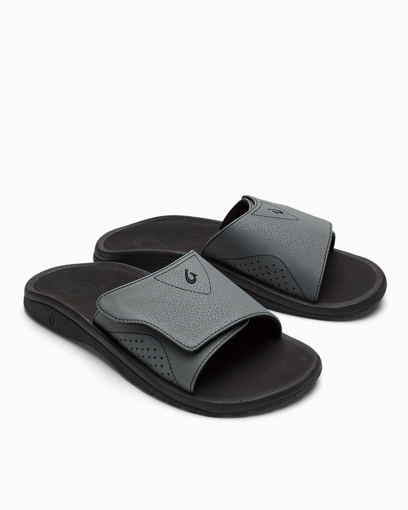 Men's OluKai Nalu Slide Sandals - Rock