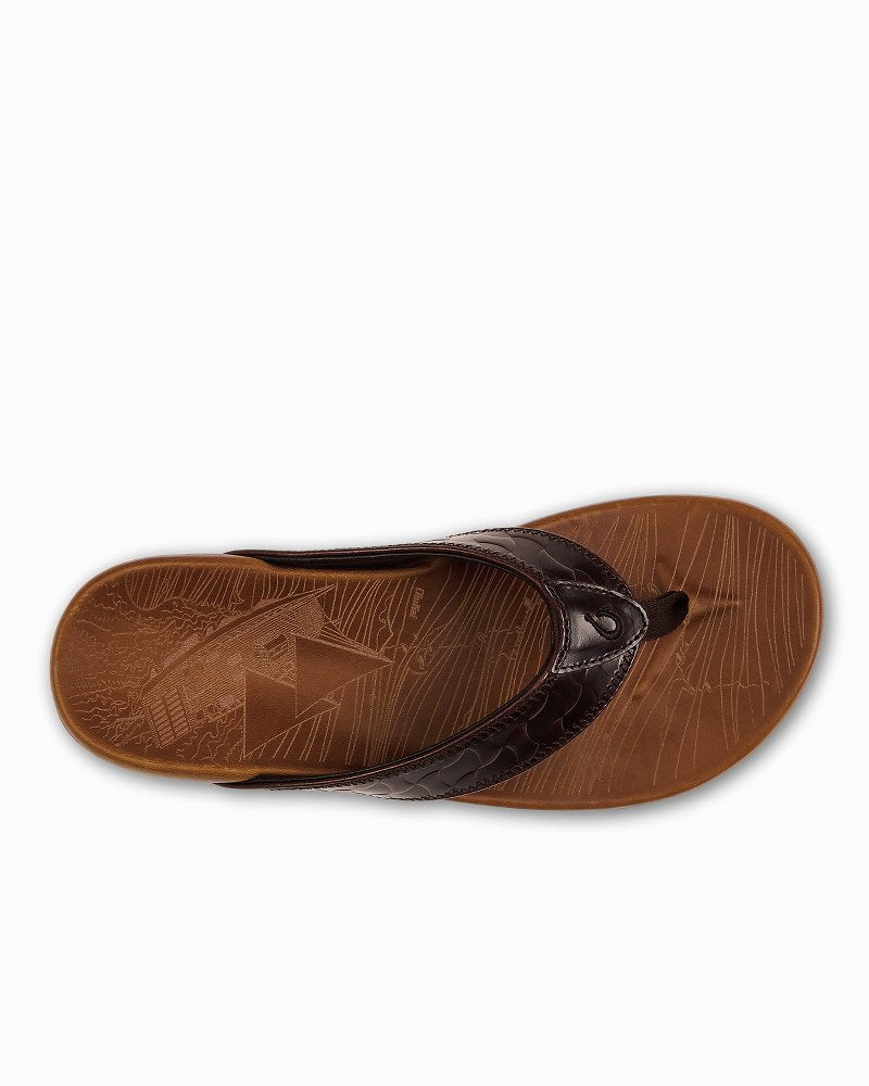 Men's OluKai Hikianalia Sandals - Dark Java