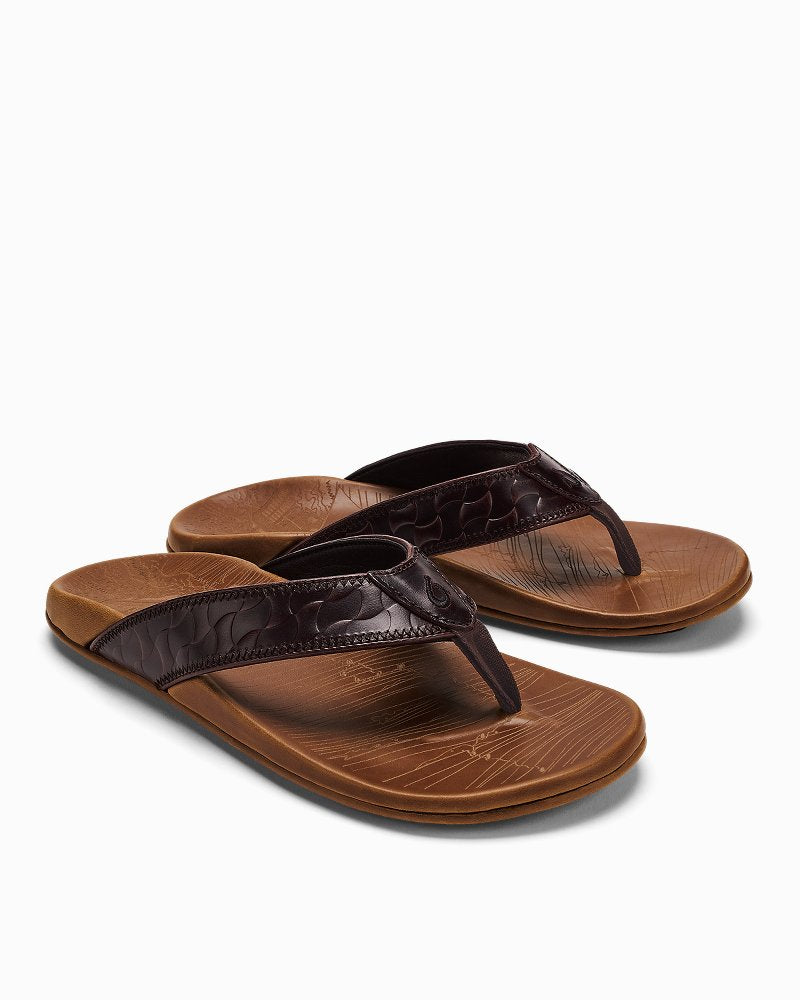 Men's OluKai Hikianalia Sandals - Dark Java