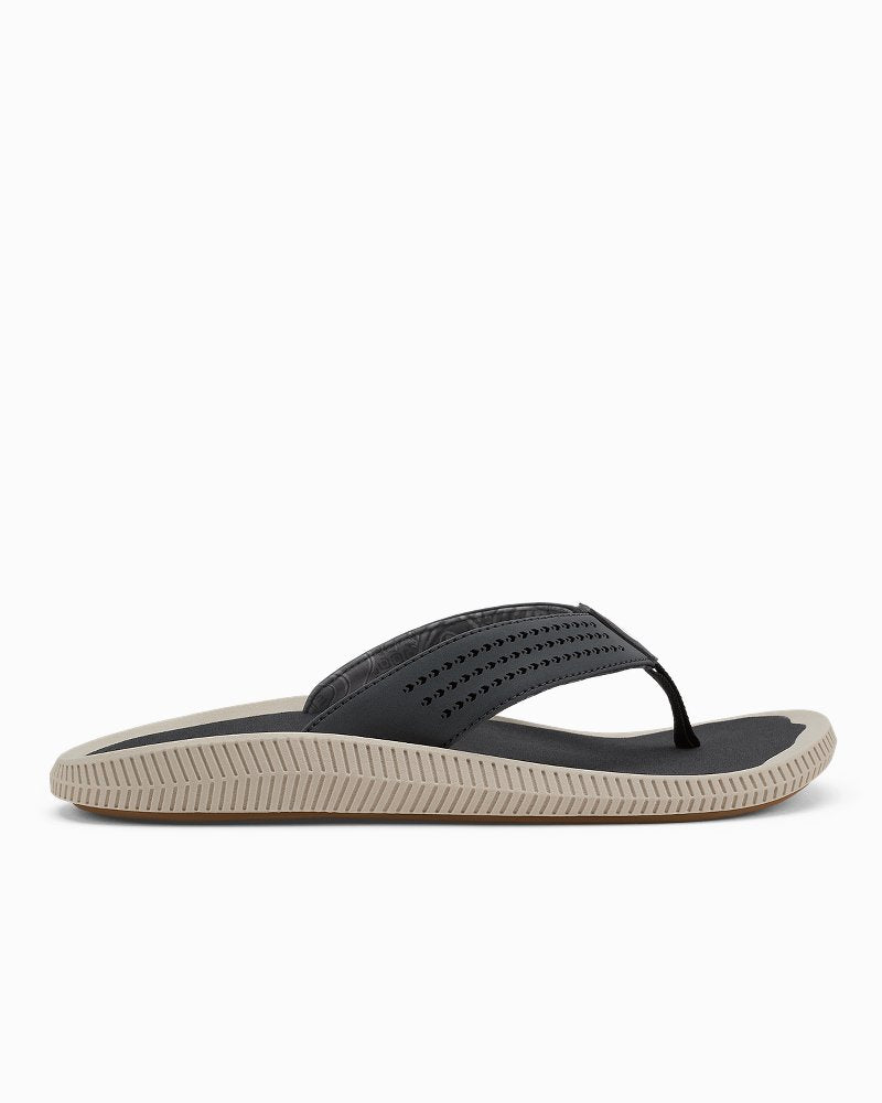 Tommy Bahama Exclusive Men's OluKai Ulele Sandals - Dark Shadow