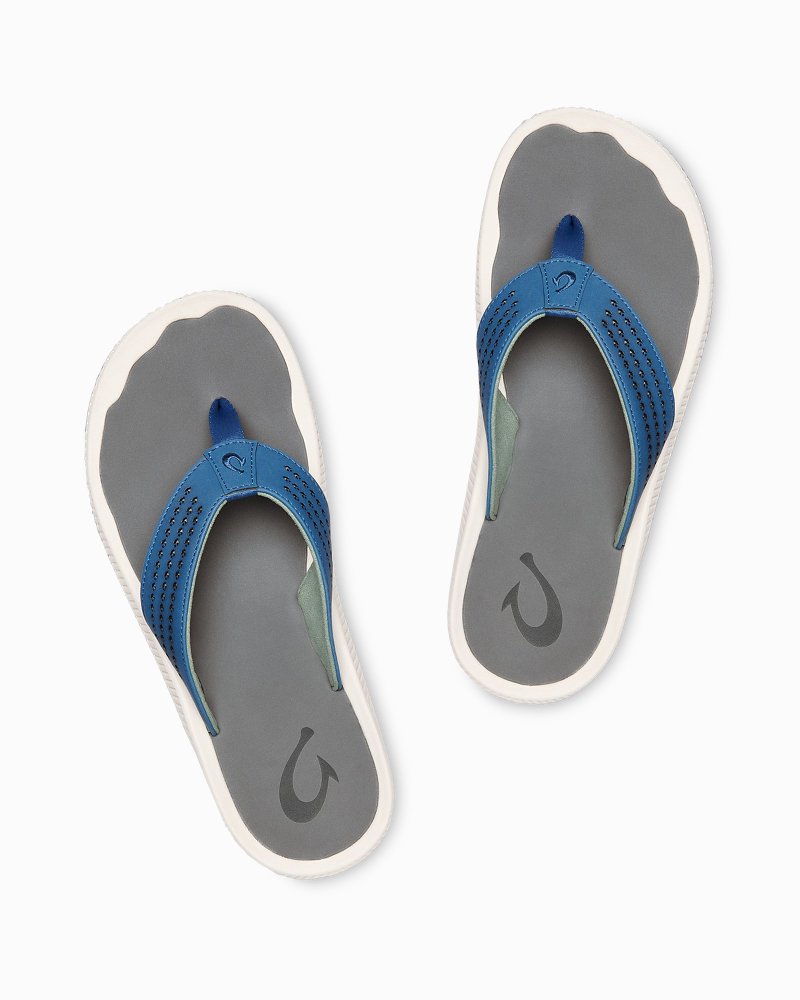 Men's OluKai Ulele Sandals - Slate Blue