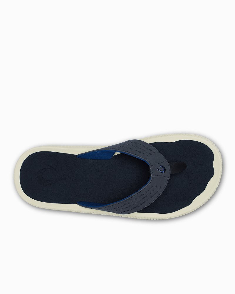 Men's OluKai Ulele Sandals - Trench Blue/Trench Blue