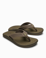 Men's OluKai Ulele Sandals - Mustang/Mineral