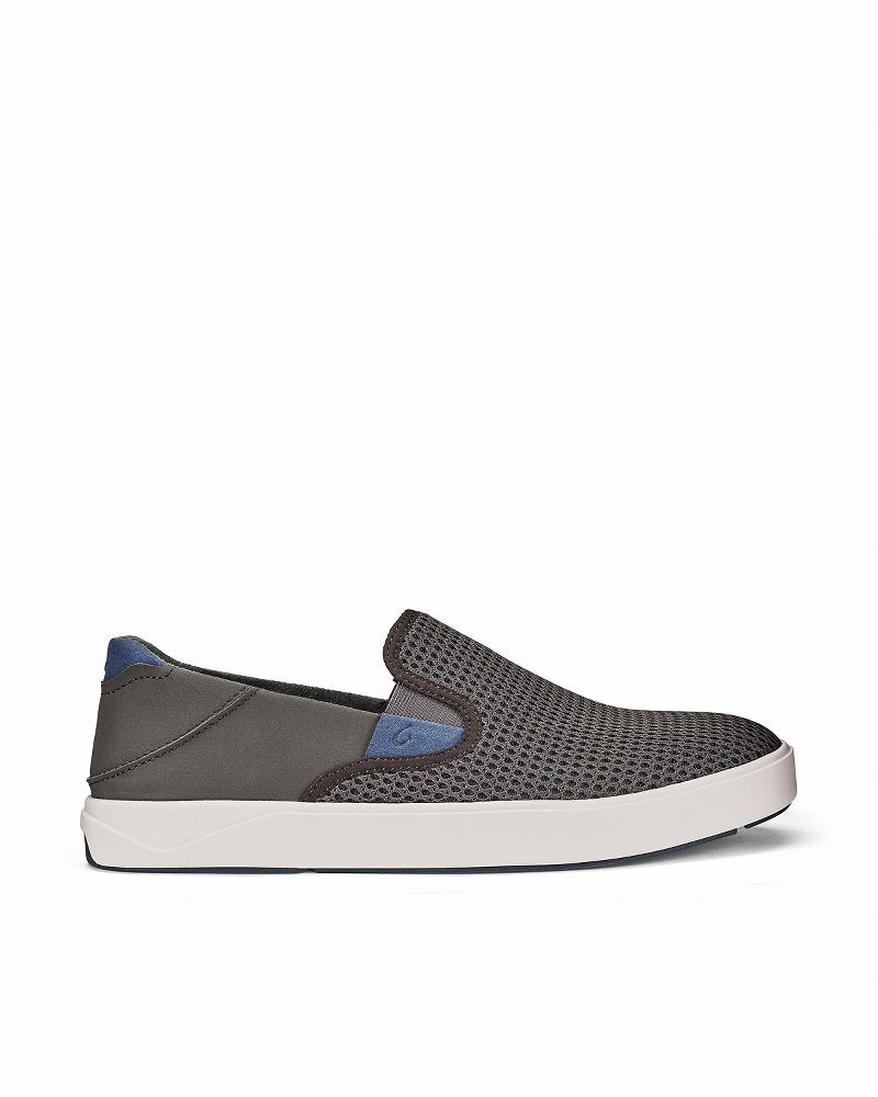 Men's OluKai Lae'ahi Slip-On Shoes - Pavement