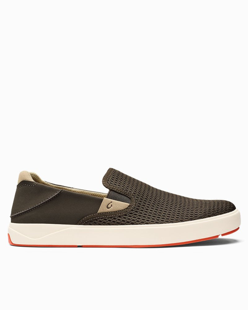 Men's OluKai Lae'ahi Slip-On Shoes - Kona