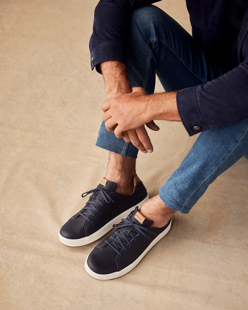 Men's OluKai Lae'ahi Lī 'Ili Sneakers - Trench Blue