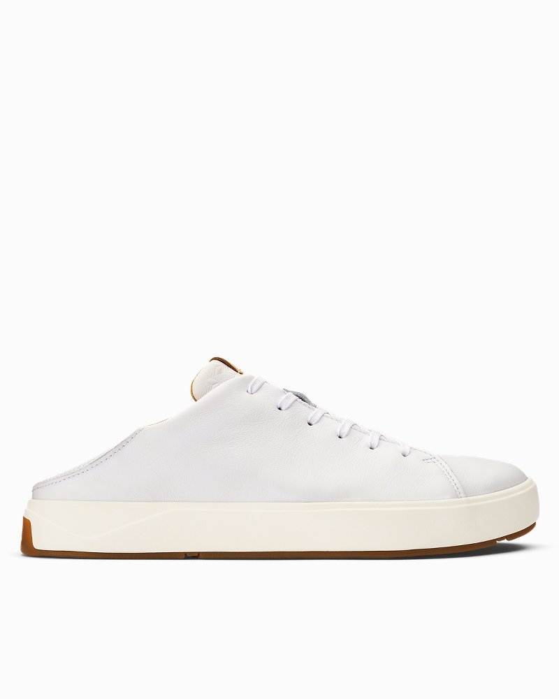 Men's OluKai Lae'ahi Lī 'Ili Sneakers - Bright White