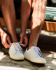 Men's OluKai Lae'ahi Lī 'Ili Sneakers - Bright White