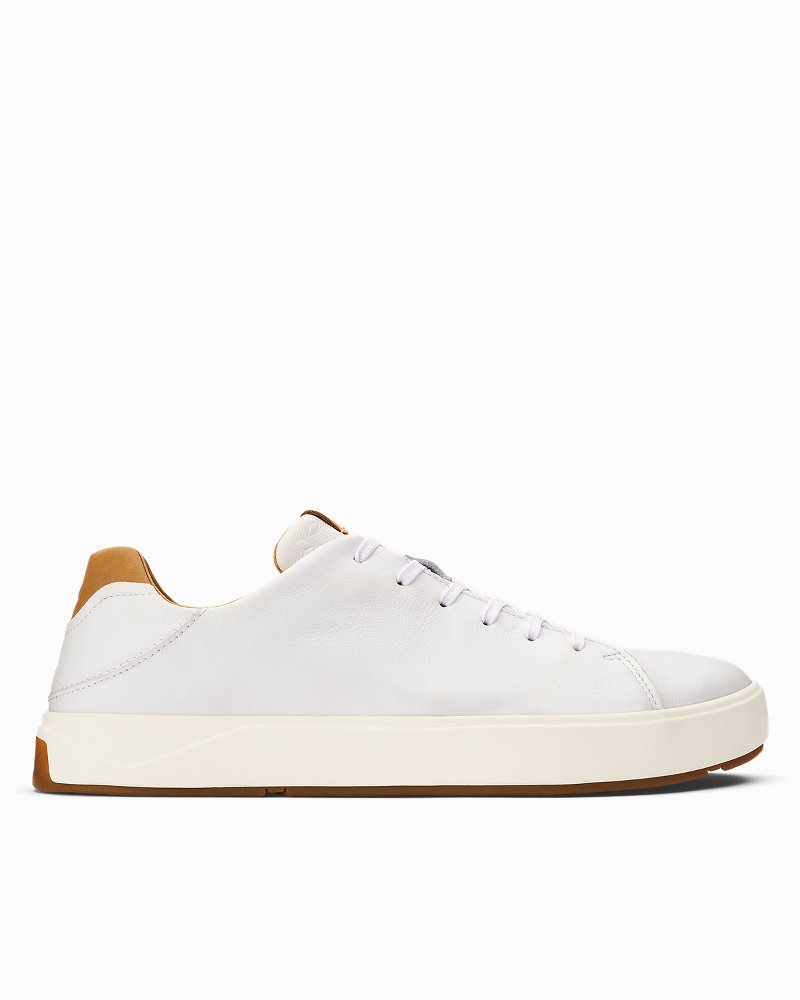 Men's OluKai Lae'ahi Lī 'Ili Sneakers - Bright White