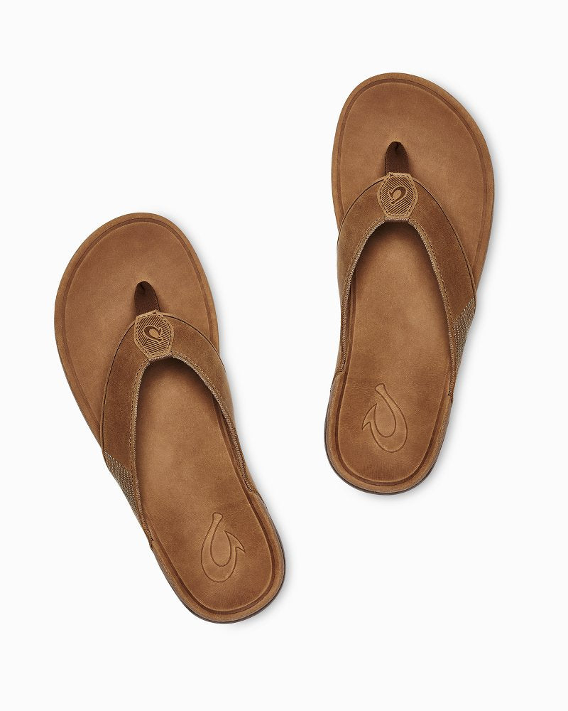 Men's OluKai Tuahine Sandals - Toffee