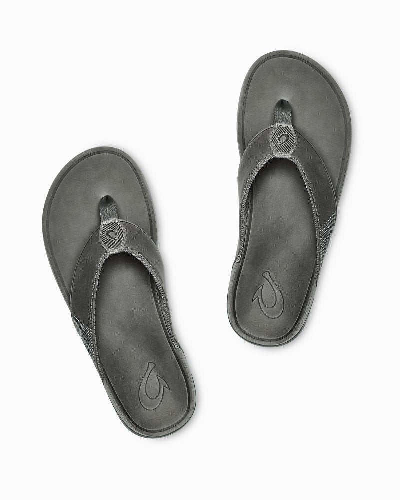 Men's OluKai Tuahine Sandals - Stone