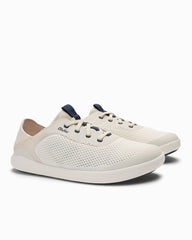 Men's OluKai Moku Pae Sneakers - White Sand