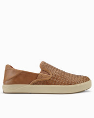 Men's OluKai Lae'ahi Lauhala Slip-On Shoes - Fox