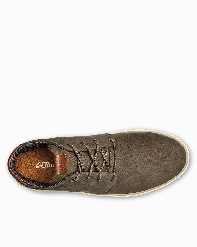 Men's OluKai Papakū 'Ili Chukka Boots - Mustang