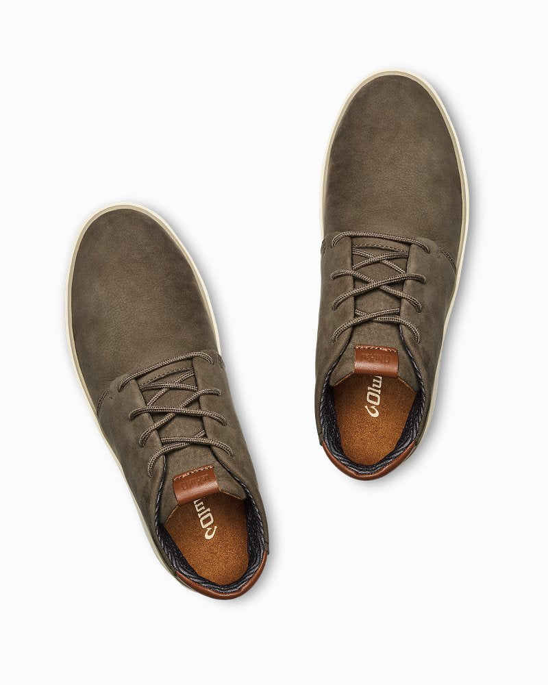 Men's OluKai Papakū 'Ili Chukka Boots - Mustang