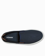 Men's OluKai Wai'alae Slip-On Golf Shoes - Trench Blue