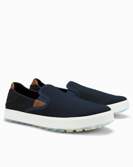 Men's OluKai Wai'alae Slip-On Golf Shoes - Trench Blue